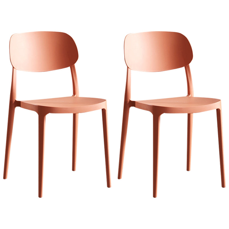 Contemporary Dining and Accent Chairs Indoor-Outdoor Open Back Dining Chair