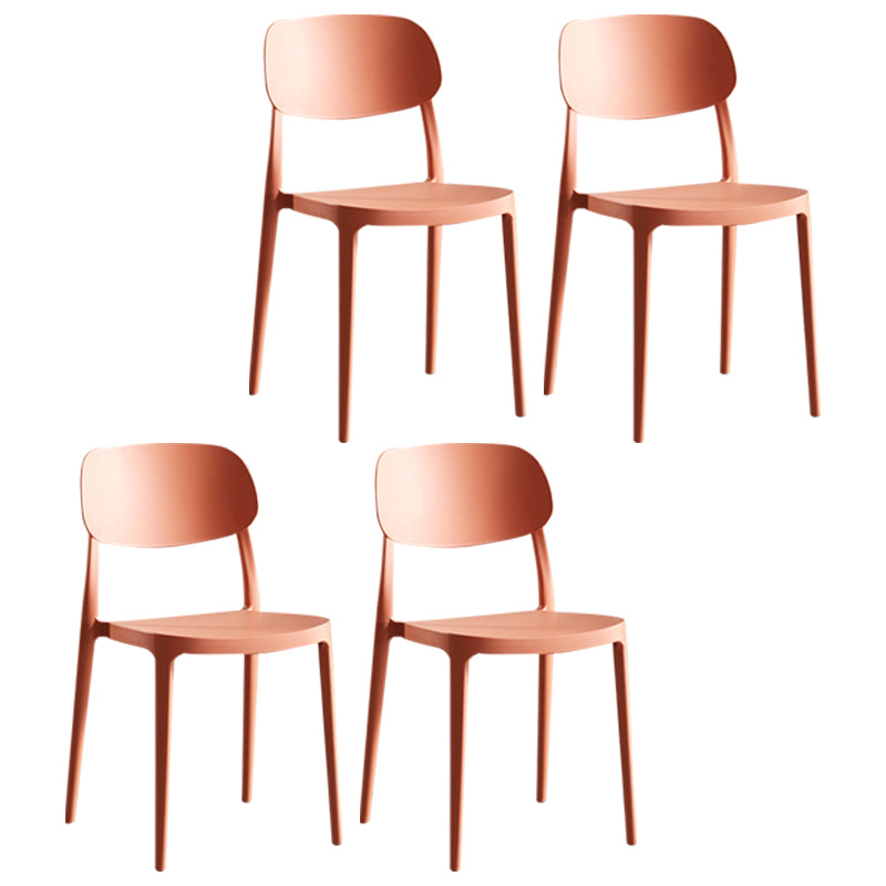 Contemporary Dining and Accent Chairs Indoor-Outdoor Open Back Dining Chair
