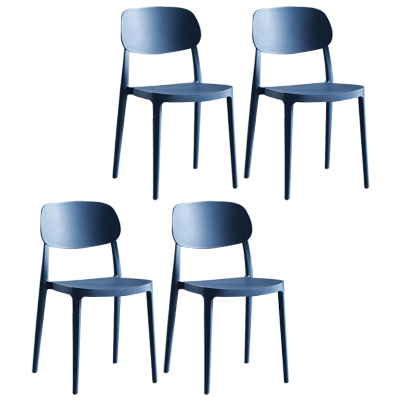 Contemporary Dining and Accent Chairs Indoor-Outdoor Open Back Dining Chair