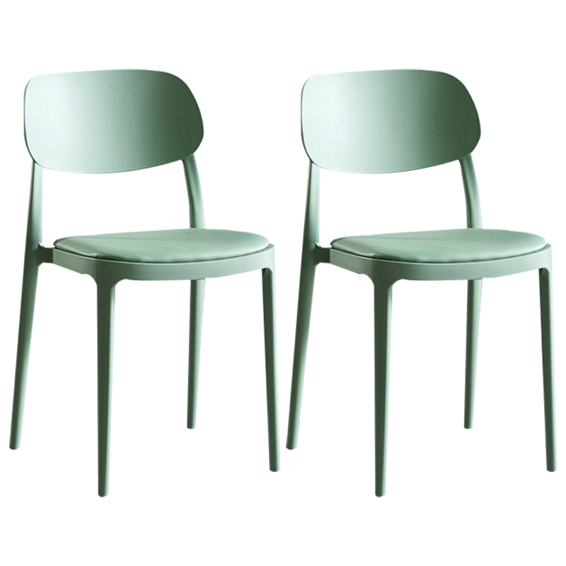 Contemporary Dining and Accent Chairs Indoor-Outdoor Open Back Dining Chair