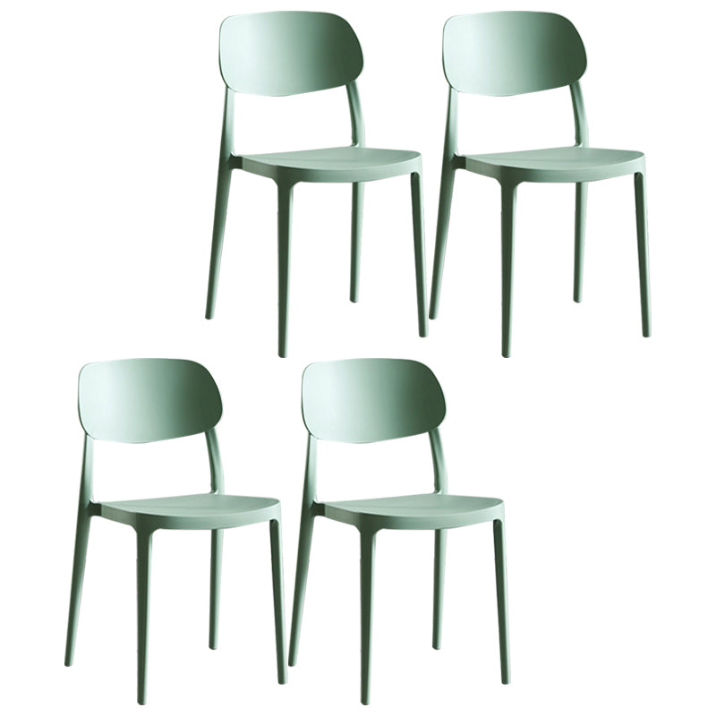 Contemporary Dining and Accent Chairs Indoor-Outdoor Open Back Dining Chair