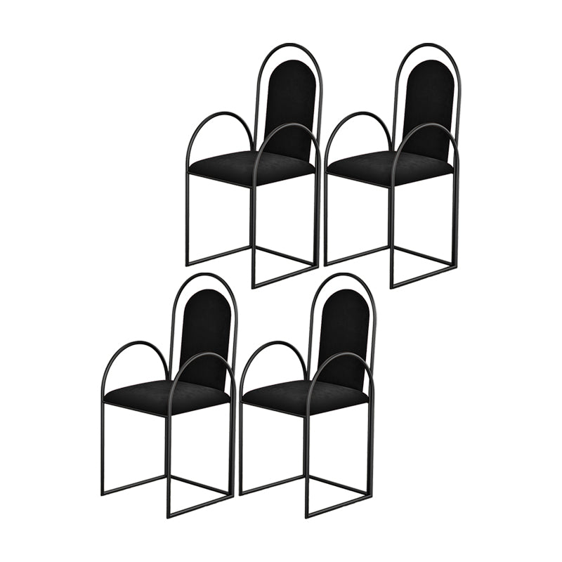 El comedor del metal de Glam preside el sillón lateral tapizado para el uso en el hogar