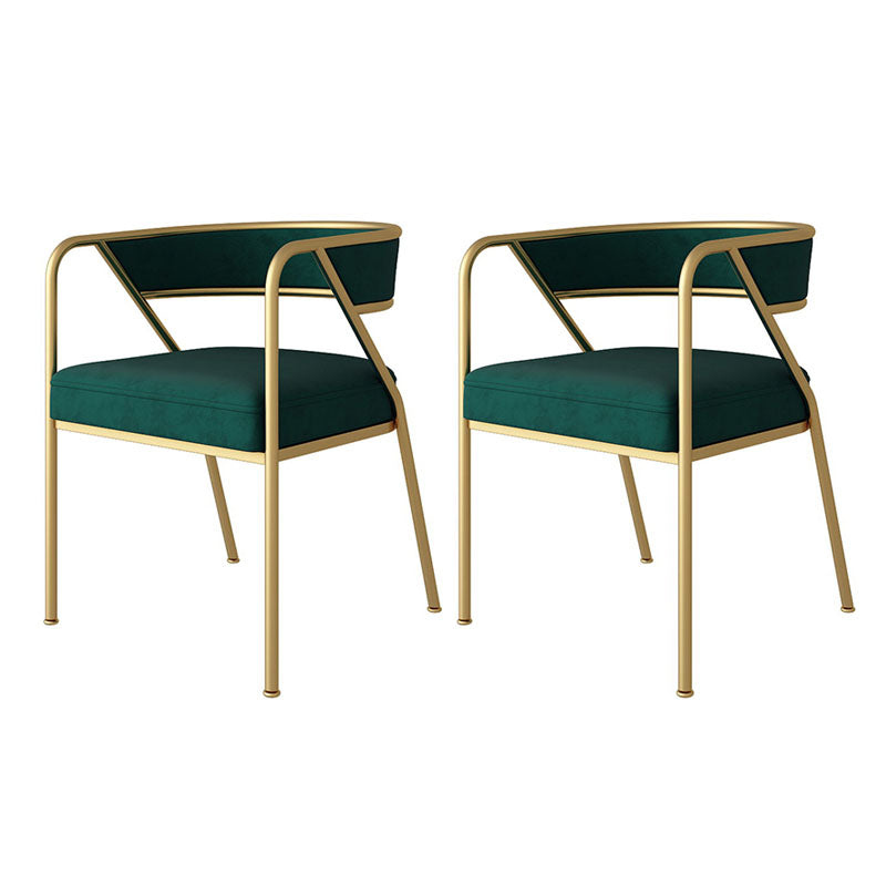 Glam Velvet eetkamerstoelen metalen eetkamerstoelstoel voor restaurantgebruik