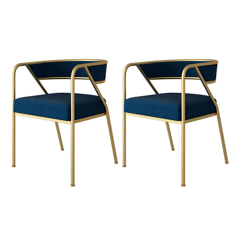 Glam Velvet eetkamerstoelen metalen eetkamerstoelstoel voor restaurantgebruik