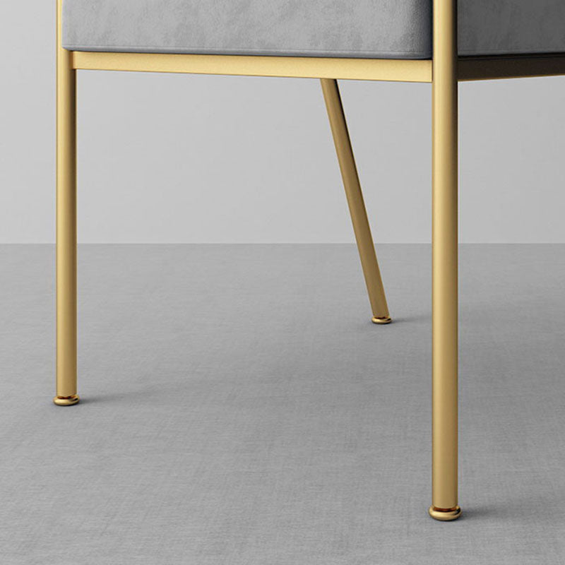 Glam Velvet eetkamerstoelen metalen eetkamerstoelstoel voor restaurantgebruik