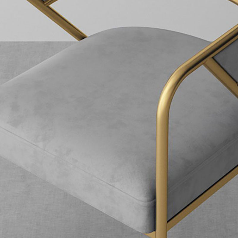 Glam Velvet eetkamerstoelen metalen eetkamerstoelstoel voor restaurantgebruik