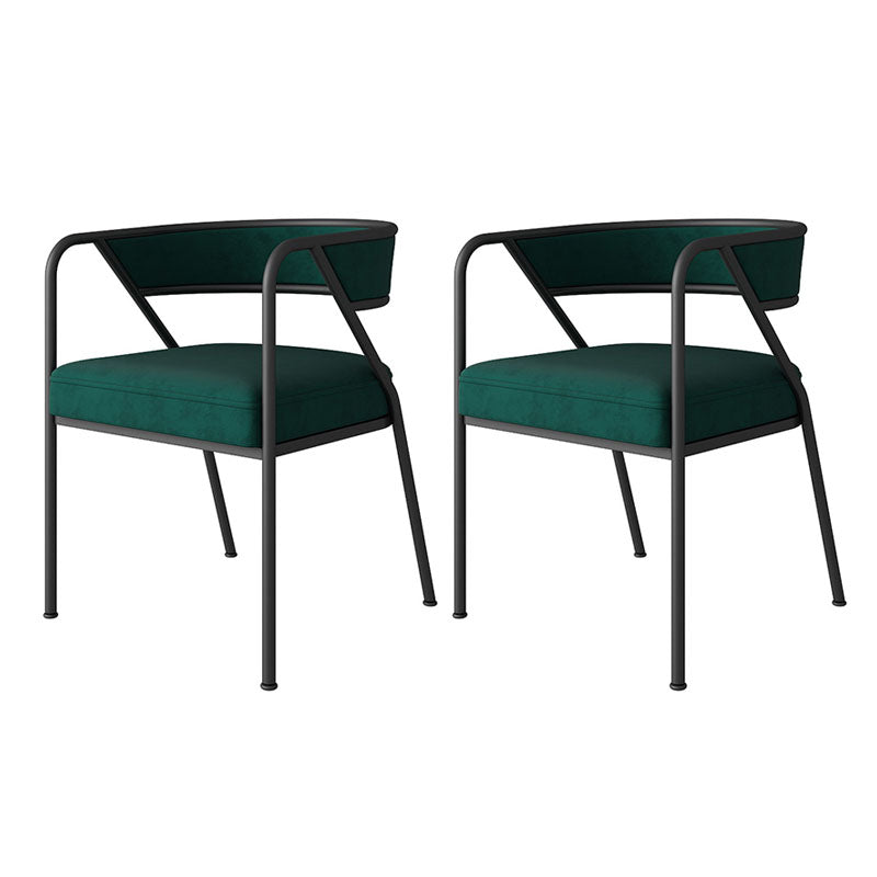 Glam Velvet eetkamerstoelen metalen eetkamerstoelstoel voor restaurantgebruik