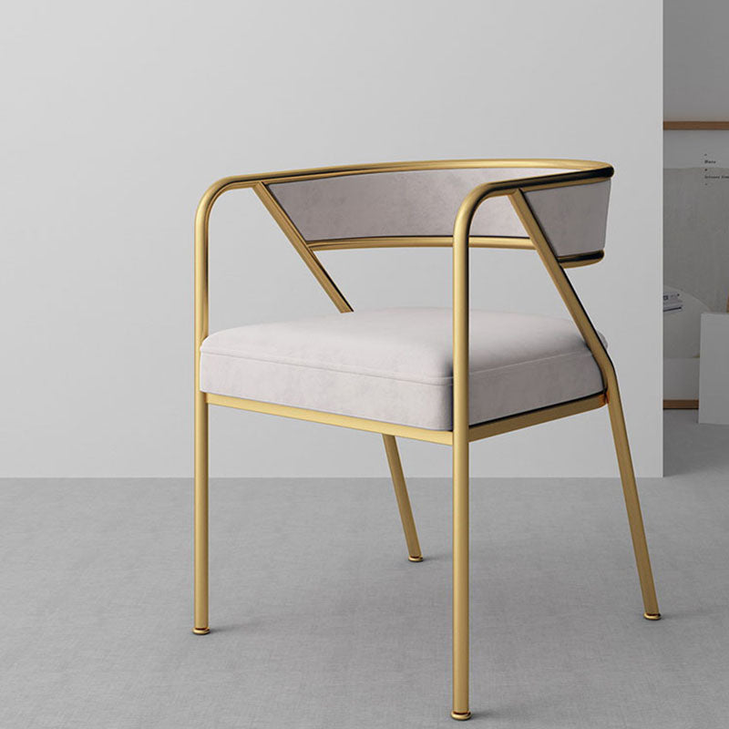 Glam Velvet eetkamerstoelen metalen eetkamerstoelstoel voor restaurantgebruik