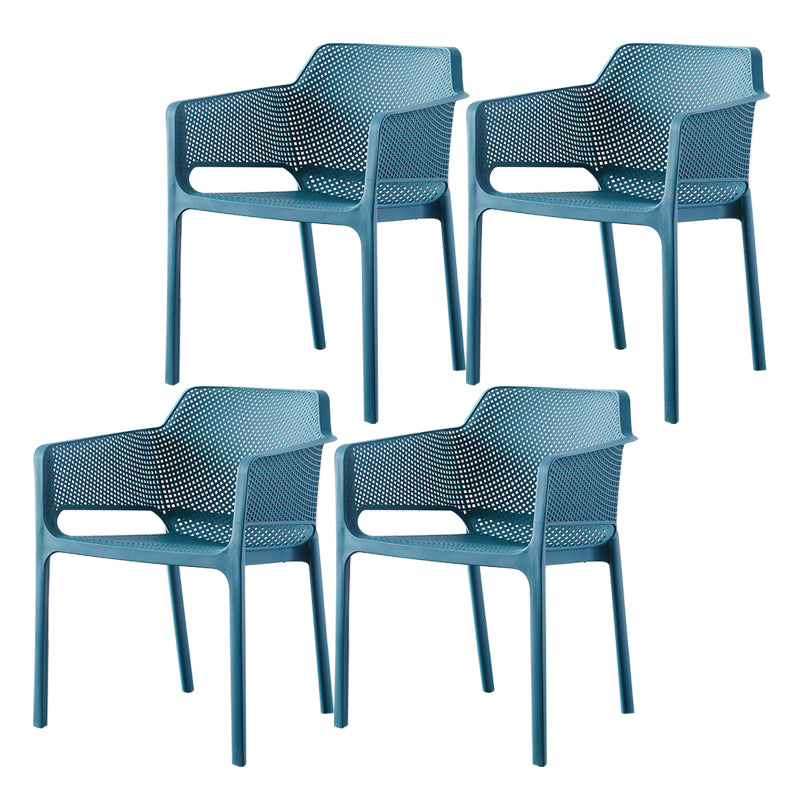 Skandinavischer Plastikküche Esszimmer Sessel fester Rückenstuhl