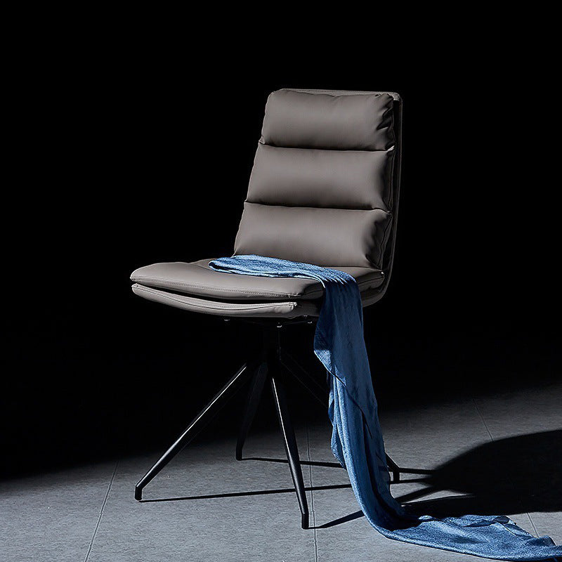 Chaises de salle à manger sans bras contemporaines, finition mate, chaise latérale Parsons pour brasserie