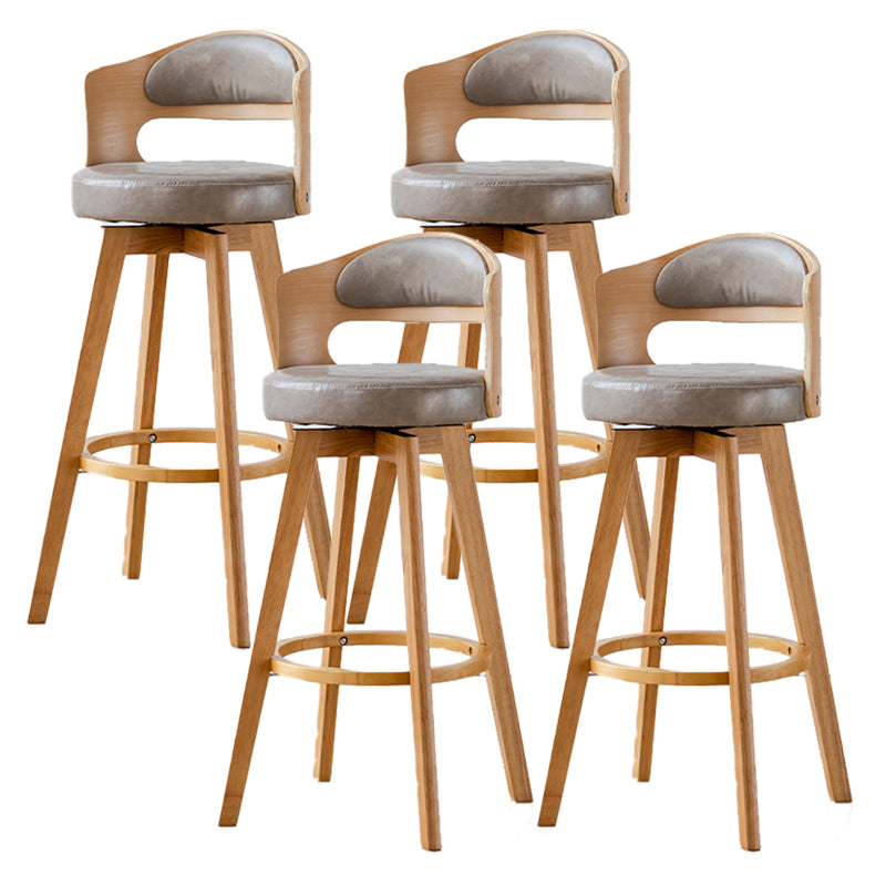 Pierras de madera de estilo de barra de escandinavia