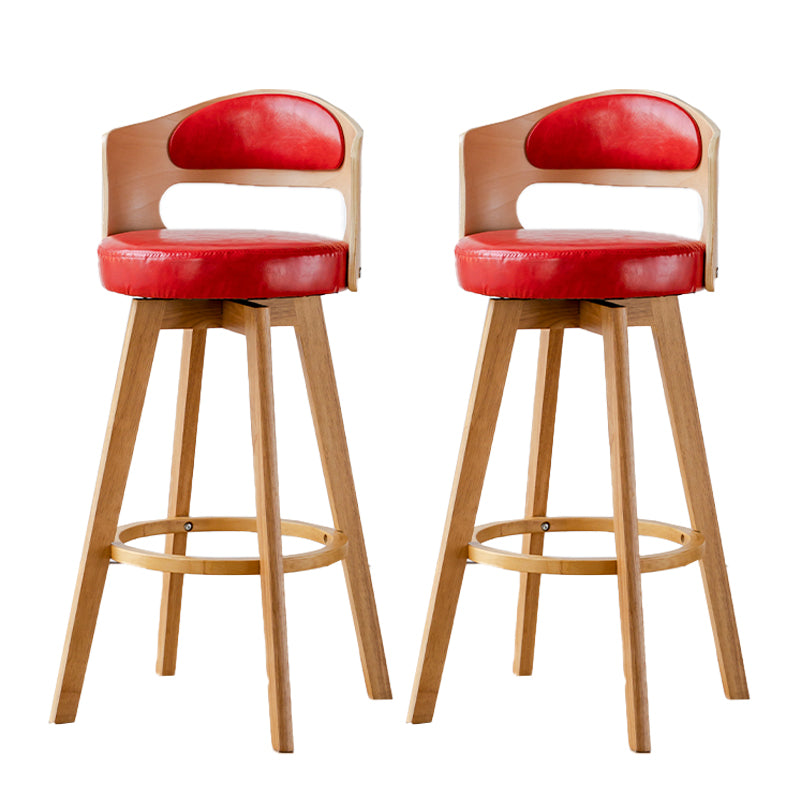 Pierras de madera de estilo de barra de escandinavia