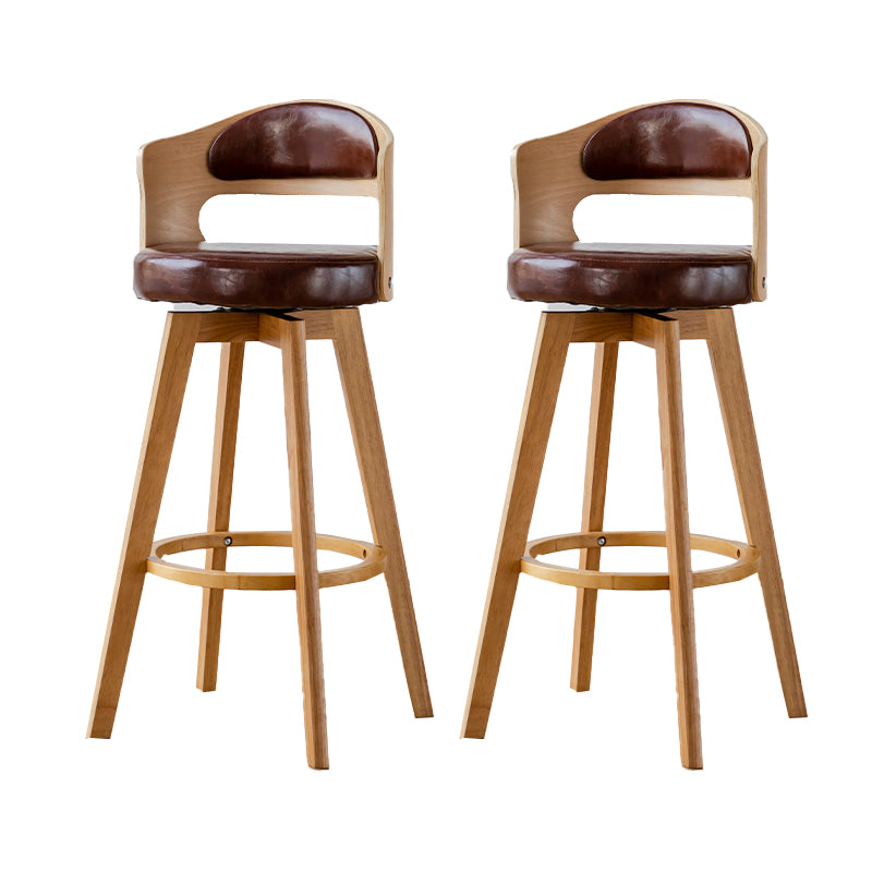 Pierras de madera de estilo de barra de escandinavia