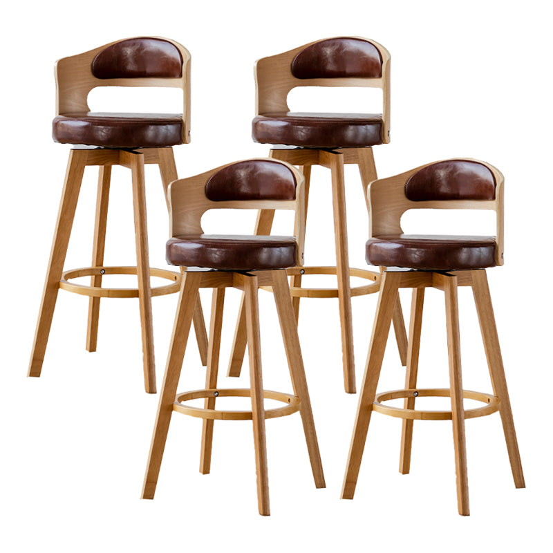 Pierras de madera de estilo de barra de escandinavia