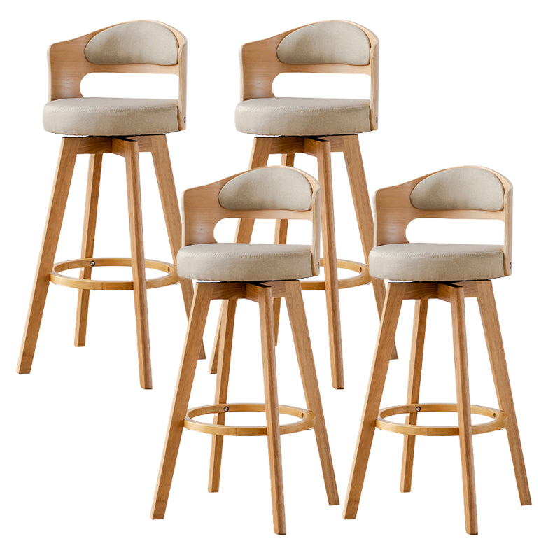 Pierras de madera de estilo de barra de escandinavia