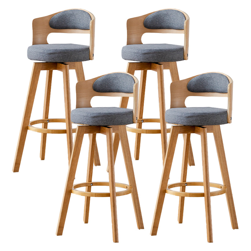 Pierras de madera de estilo de barra de escandinavia