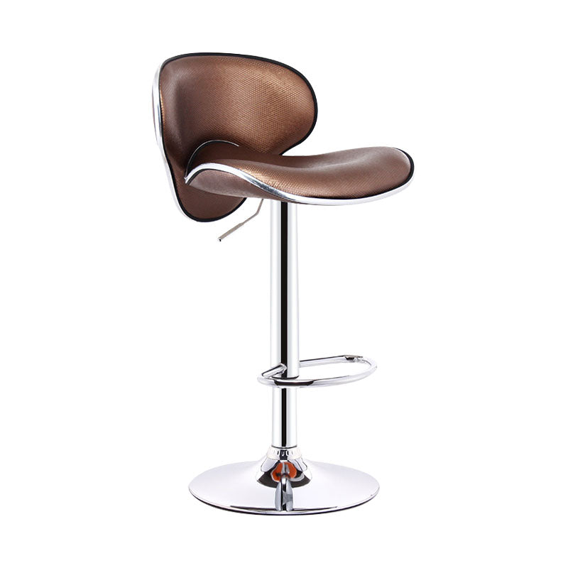 Industrial Style Bar-Pool Metal Bein Leder-Eimer-Sitz für Küchenbar