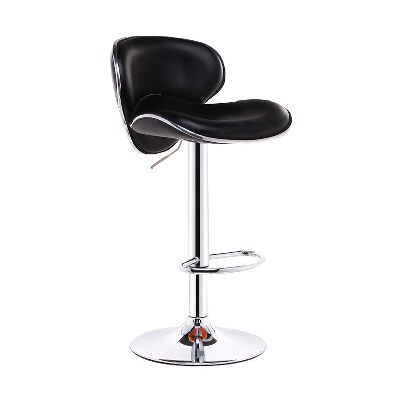Industrial Style Bar-Pool Metal Bein Leder-Eimer-Sitz für Küchenbar