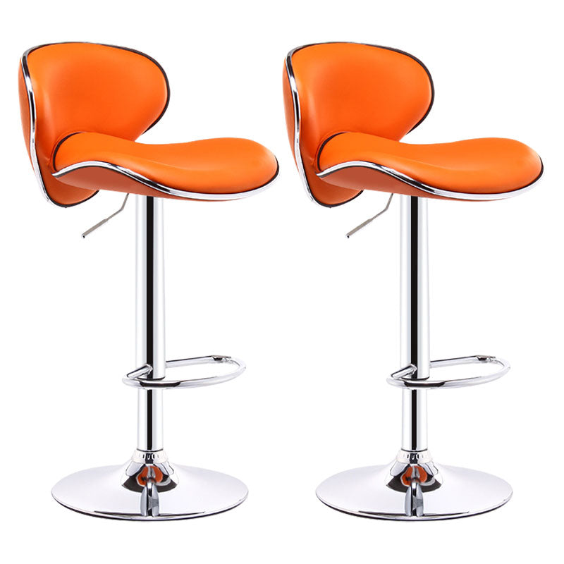 Industrial Style Bar-Pool Metal Bein Leder-Eimer-Sitz für Küchenbar