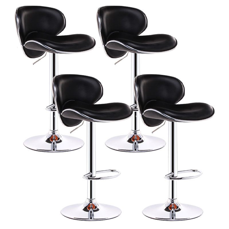 Industrial Style Bar-Pool Metal Bein Leder-Eimer-Sitz für Küchenbar