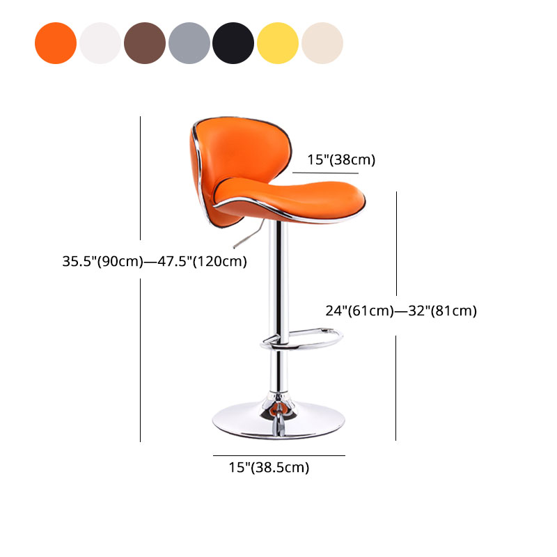 Industrial Style Bar-Pool Metal Bein Leder-Eimer-Sitz für Küchenbar
