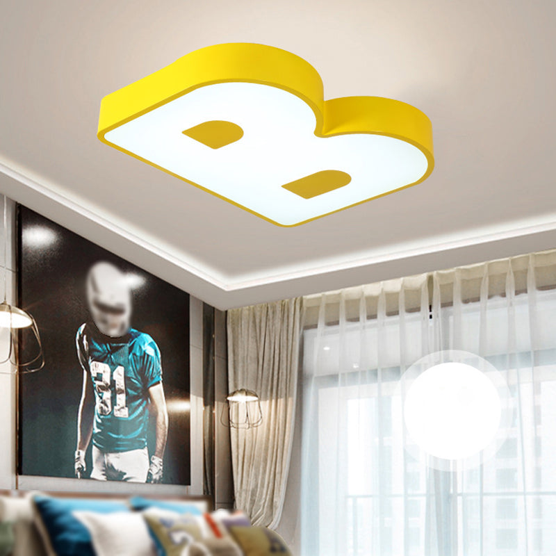 Metal Geometric Shape Flush Ceiling Light Modern Style Multi Lights Flush Mount Lighting