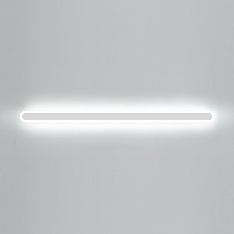 Lampes murales linéaires de style moderne métal 1 éclairage mural clair