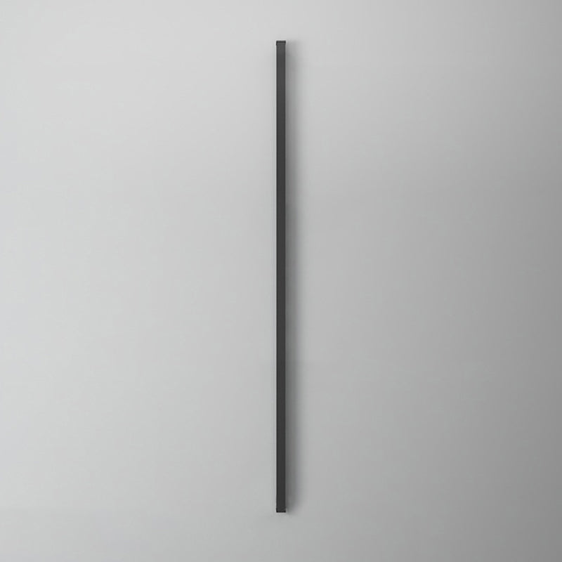 Lampade a parete lineare in stile moderno Idee di illuminazione da parete 1 in nero