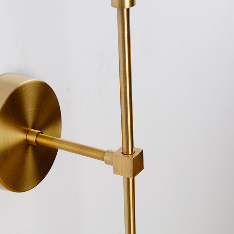 Luci di applique a sfera di vetro MODERNA MODERNA 1 Fissature di illuminazione a parete