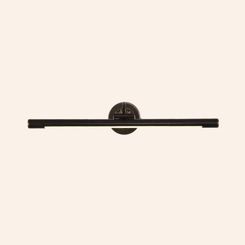 Lineaire metalen wandwandcontract Moderne stijl 1-licht spiegel Wandbevestiging Licht