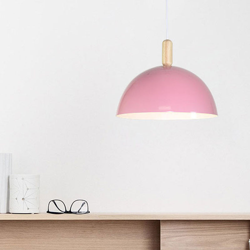 Kegelform hängende Beleuchtung moderner Metall 1 Licht Anhängerlampe für den Kindergarten