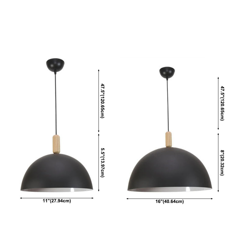 Kegelform hängende Beleuchtung moderner Metall 1 Licht Anhängerlampe für den Kindergarten