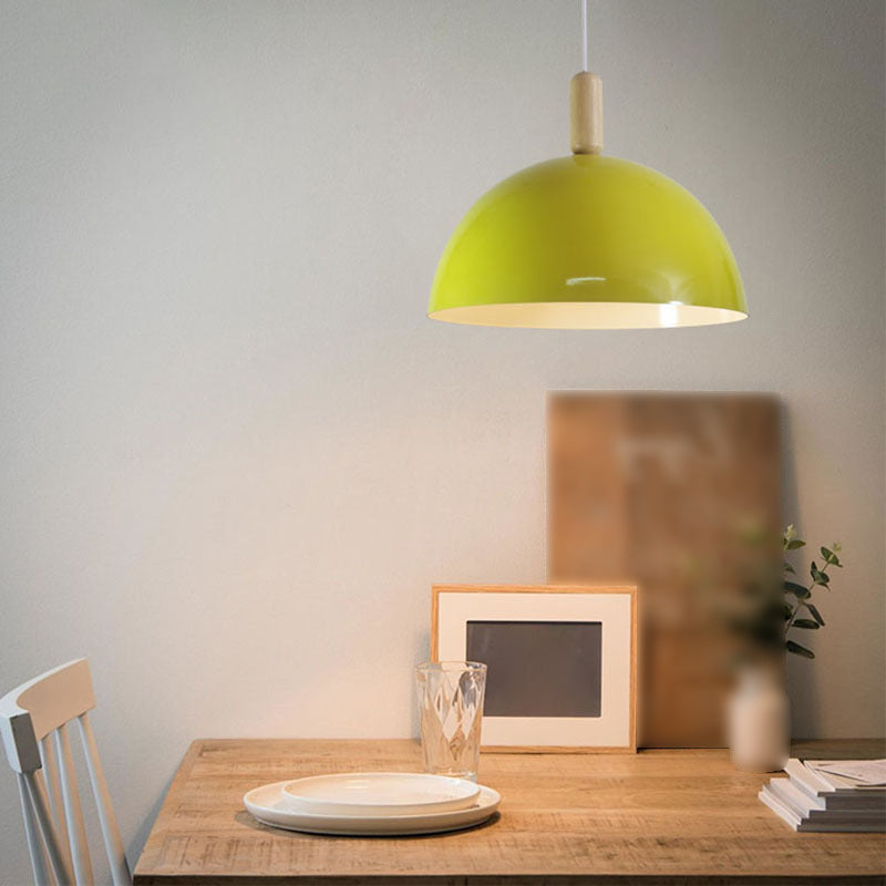 Kegelform hängende Beleuchtung moderner Metall 1 Licht Anhängerlampe für den Kindergarten