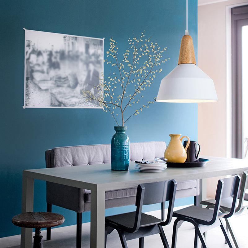 1 pendentif léger suspendu de style macaron moderne Éclairage suspendu pour le salon