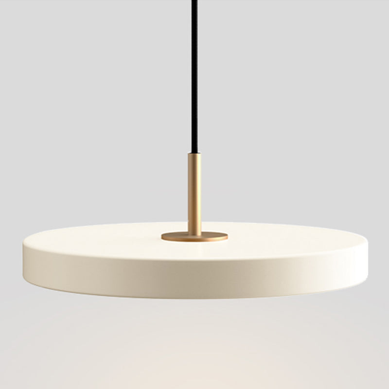 Forme circulaire de style moderne Hanging Light Metal 1 Light Hanging Lamping for Restaurant