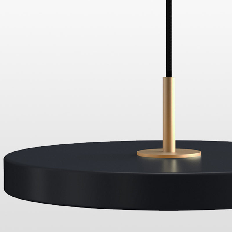 Forme circulaire de style moderne Hanging Light Metal 1 Light Hanging Lamping for Restaurant