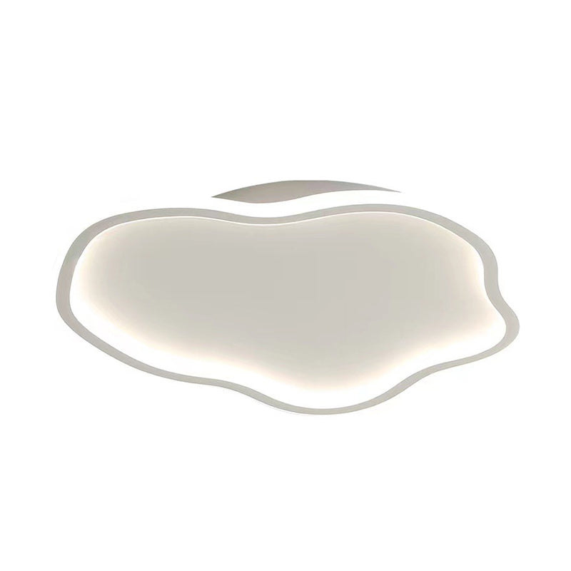Cloud-Shape Ceiling Light Fixture Nordic Metal LED Flush Mount Ceiling Light for Bedroom