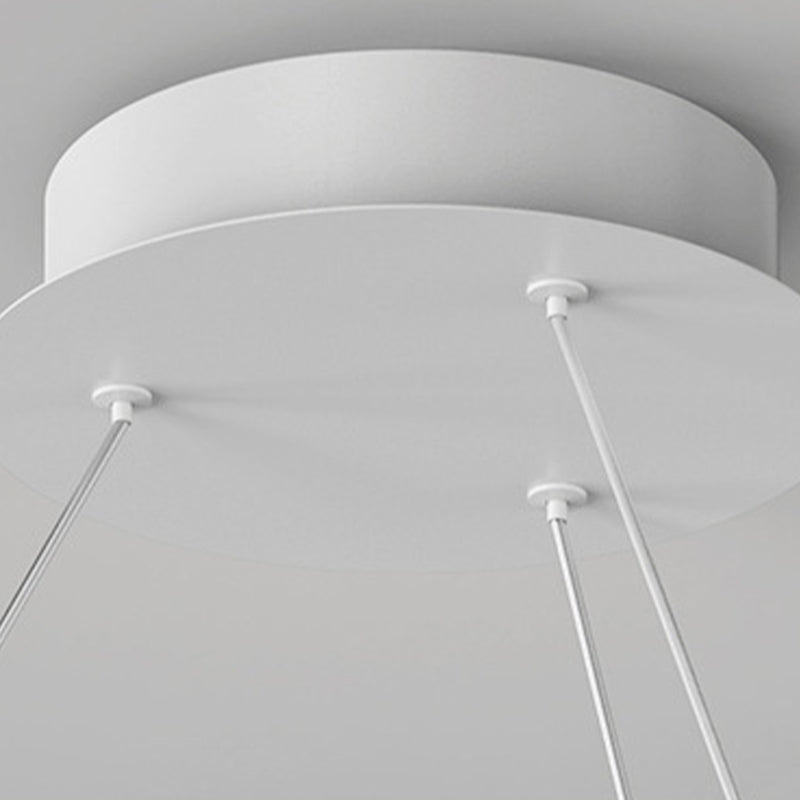 Nordic Twist Ceiling Hanging Light Metal LED Hanging Lamp for Dining Room