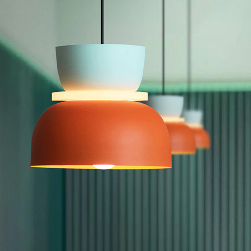 Macaron Bloblocking Spender Lamp Metal 1 Sospensione Luce Light per soggiorno