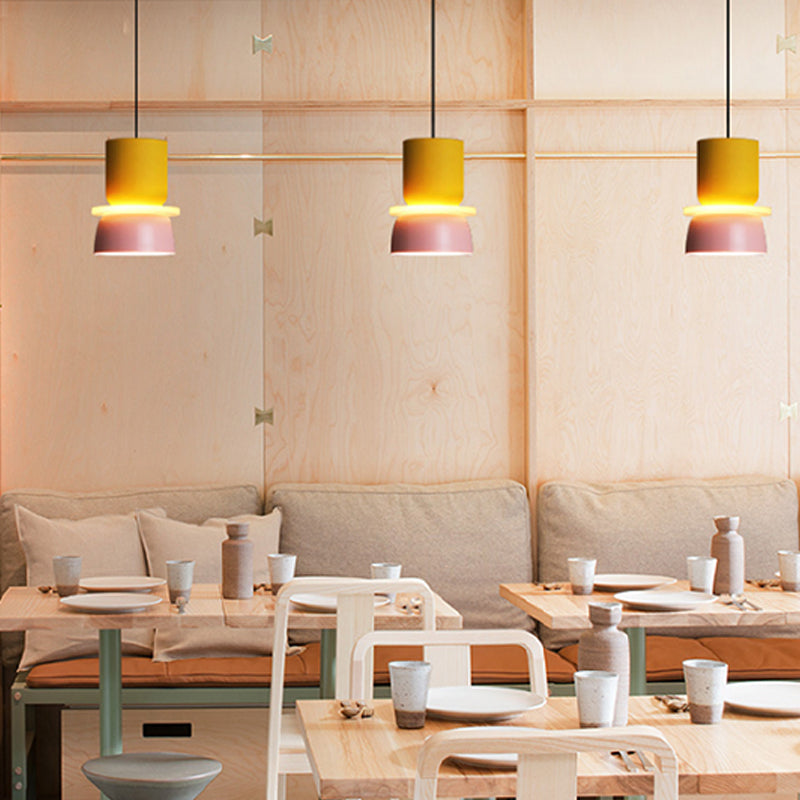 Macaron Bloblocking Spender Lamp Metal 1 Sospensione Luce Light per soggiorno