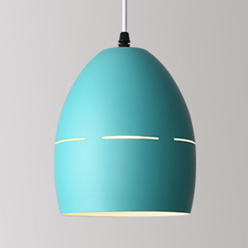 Luminaire de lampe à chute en forme de dôme multicolore