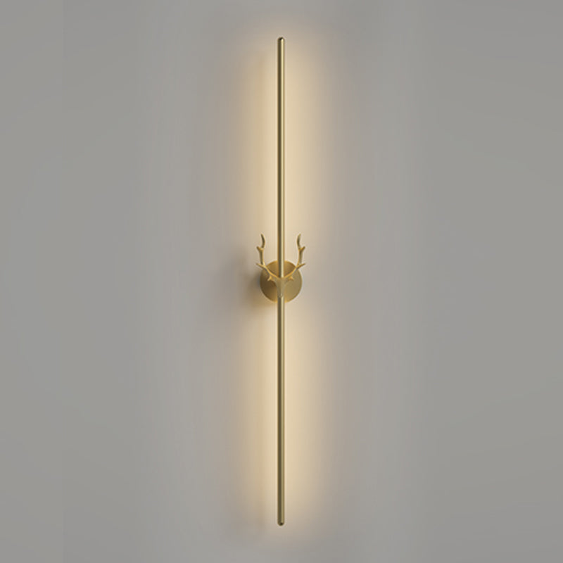 Lumière murale en métal de style moderne Minimaliste de bande LED LED GALCE LEUR POUR LA CHAMBRE