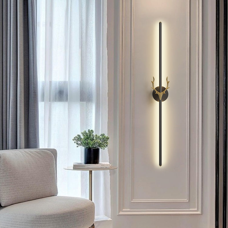 Lumière murale en métal de style moderne Minimaliste de bande LED LED GALCE LEUR POUR LA CHAMBRE