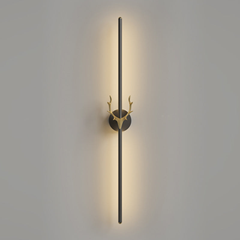 Lumière murale en métal de style moderne Minimaliste de bande LED LED GALCE LEUR POUR LA CHAMBRE