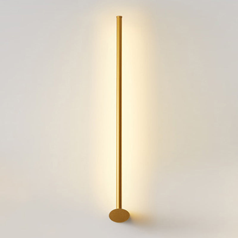 Moup de montant à bande longue lumière simple, application murale de surface LED simple pour le couloir