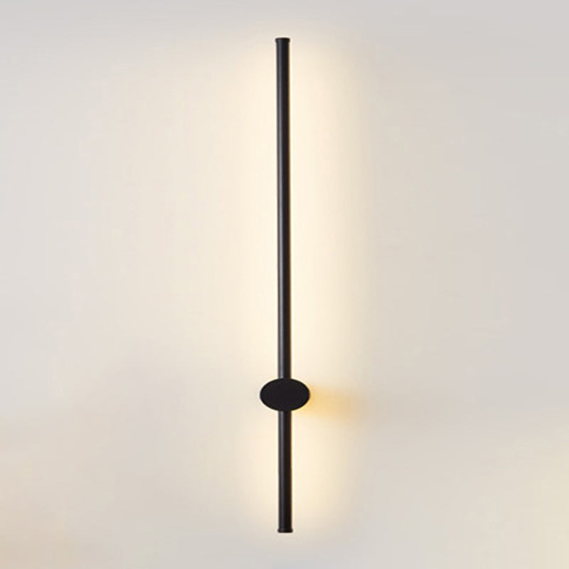 Moup de montant à bande longue lumière simple, application murale de surface LED simple pour le couloir