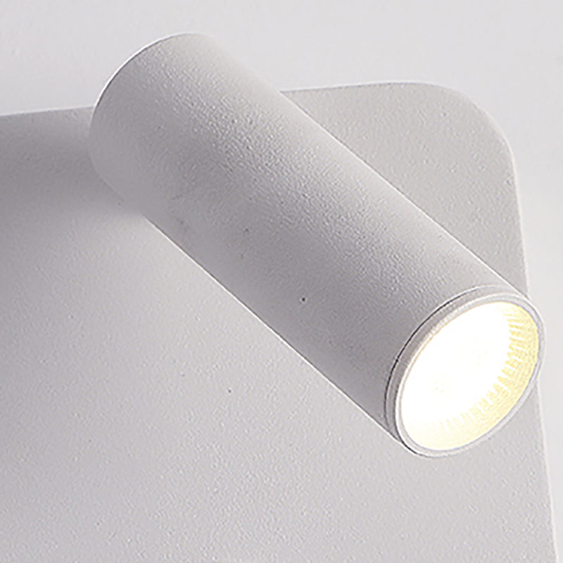 Luminaire d'applique LED Simplicité Litoire de lecture du mur métallique pour chambre à coucher