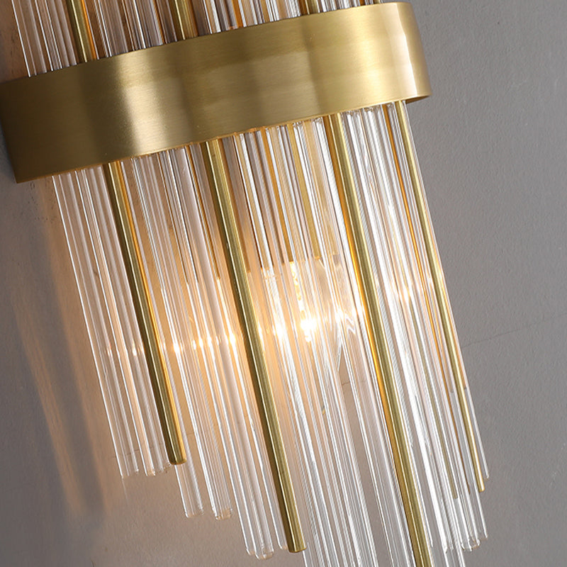 Lampada montata in metallo a parete in metallo postmoderno per soggiorno per soggiorno