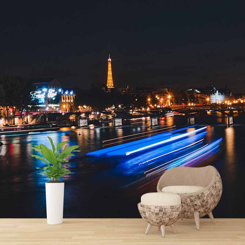 Washable Stain Resistant Mural Wallpaper Urban Landscape Indoor Wall Mural