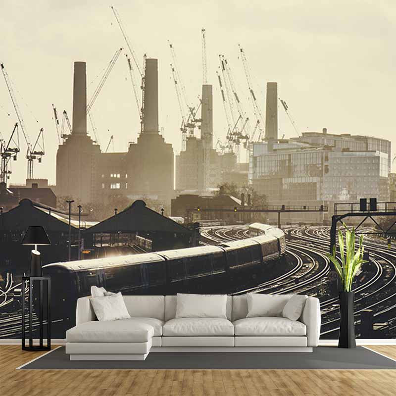 Wall Mural Wallpaper Photography Urban Transportation Sitting Room Wall Mural